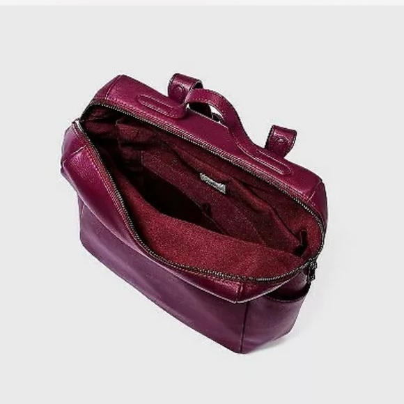 A New Day Burgundy Backpack - Picture 2 of 3